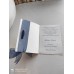 Προσκλητήριο Γάμου Χειροποίητο με ανάγλυφο χαρτί και κορδέλα οργάντζα 50mm